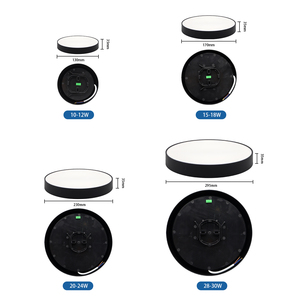 Nhà máy mới 28 wát LED Bảng điều chỉnh ánh sáng AC100-240V 3000LM 3000k-6500K CCT quay số thay đổi ABS + PS Chất liệu 20000h tuổi thọ 2 năm bảo hành - Product Image 3