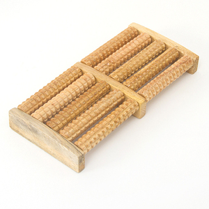 Outils de massage <span class=keywords><strong>pas</strong></span> chers, rouleau de massage pour les pieds en bois, massage des pieds en bois, artisanat en bambou - Product Image 3