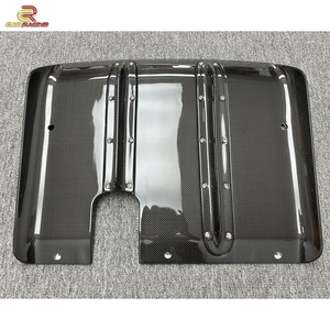 ดิฟฟิวเซอร์กันชนหลังคาร์บอนไฟเบอร์แบบเปียก LB Performance Style 3 ชิ้น สำหรับ Nissan GTR R35 ปี 2008-2019 คาร์บอนเรียร์ลิป อะไหล่รถยนต์ - Product Image 5