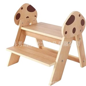 Taburete de madera plegable para niños, elevador para inodoro, de 2 a 4 años - Product Image 3