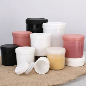 Pot de nourriture multifonctionnel de 500ML boîte de cuisine scellée en plastique recyclé avec couvercle pour thé parfumé bonbons sans BPA bonne étanchéité