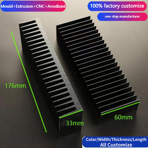 <span class=keywords><strong>Radiateur</strong></span> à extrusion de dissipateur thermique 6063, prix bas, profil en aluminium led industriel - Product Image 4