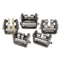 Supports de rouleaux de guidage pour chariot porte-chaînes en acier/nylon Songyin Kunshen, modèle 8, pour câbles électriques # -200 #   3-5 roues