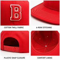 Casquette de baseball sportive en coton à 5 panneaux réglable, avec logo brodé 3D en tissu éponge/velours, personnalisable, haute qualité, prix usine