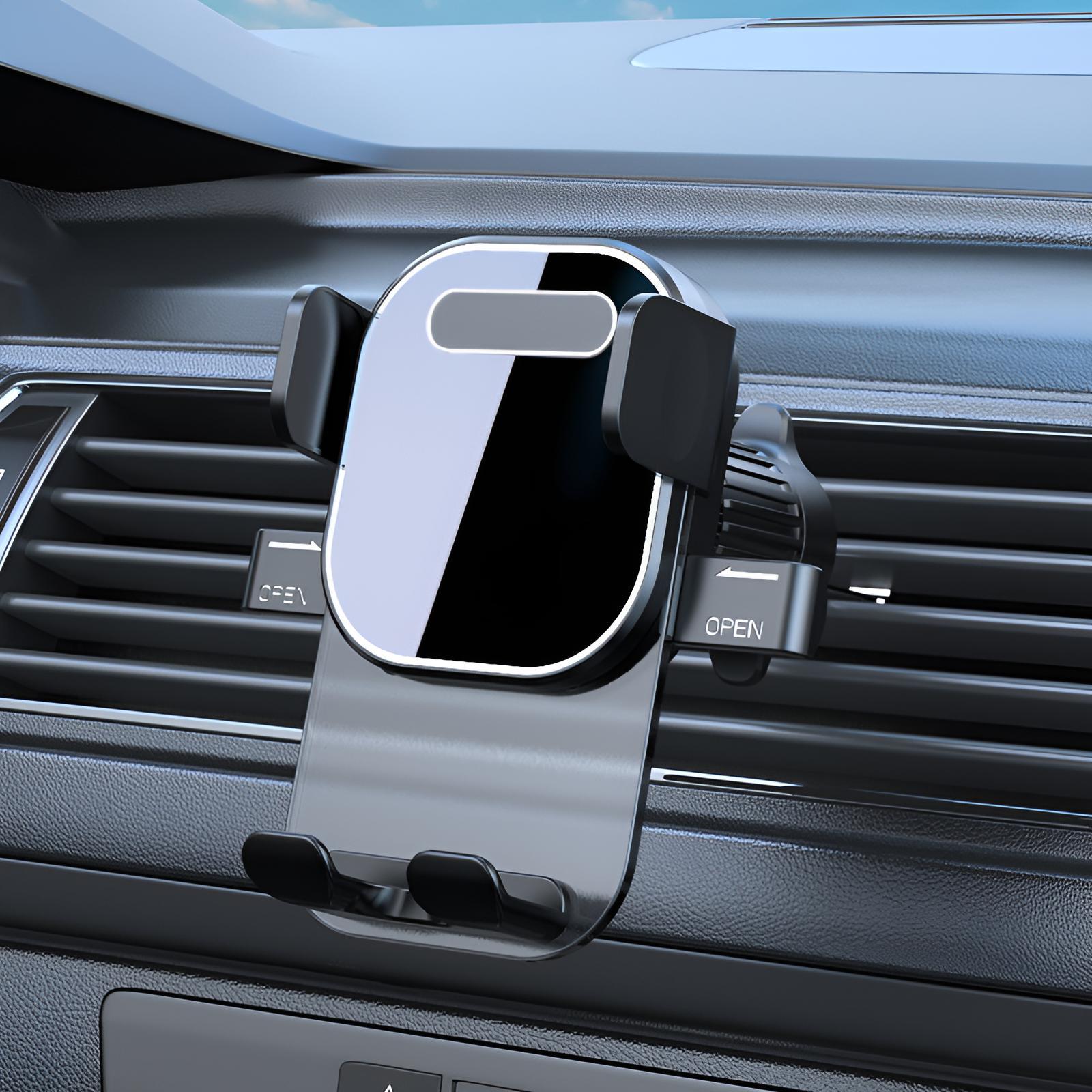 Black glossy finish-air vent