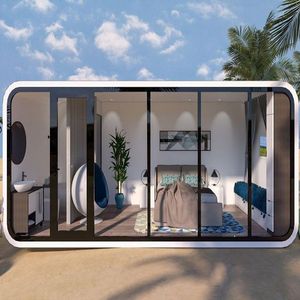 Cabañas Prefabricadas de Vidrio Templado Tipo Apple Cabin, de Bajo Costo, en Oferta en México 2024, Personalizadas para Oficinas, Hoteles y Cabina Marítima - Product Image 2