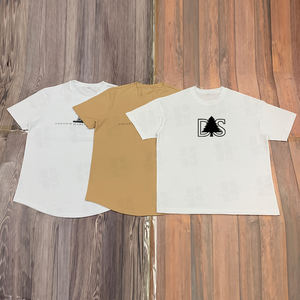 T-shirt basique blanc uni pour homme, coupe classique, extensible, 95% coton, 5% élasthanne, haute qualité, idéal pour la superposition. - Product Image 5