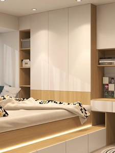 <span class=keywords><strong>Lit</strong></span> Tatami Style japonais <span class=keywords><strong>Lit</strong></span> personnalisé <span class=keywords><strong>Armoire</strong></span> intégrée personnalisée pour toute la maison - Product Image 2