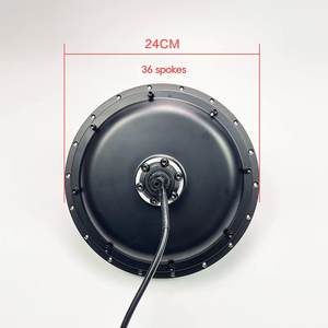 <span class=keywords><strong>Kit</strong></span> de conversion de <span class=keywords><strong>vélo</strong></span> électrique puissant de 350 W - Moteur de moyeu BLDC <span class=keywords><strong>pour</strong></span> roue de 20 pouces et contrôleur de batterie LCD - Product Image 2