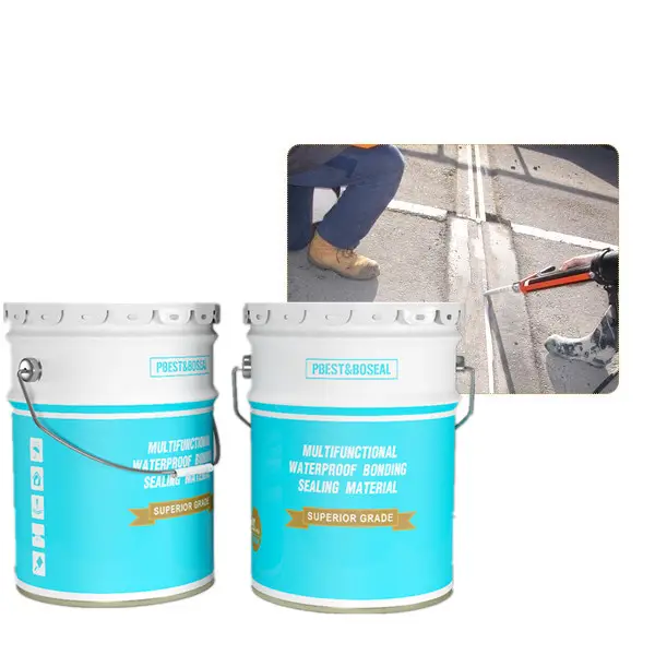 Mastic de polyuréthane auto-nivelant Joints de dilatation pour béton