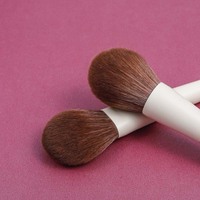 Ensemble de 12 pinceaux de maquillage en poils synthétiques vegan Gracedo, logo personnalisé, taille de voyage, qualité professionnelle, brosse à raser en bois de luxe