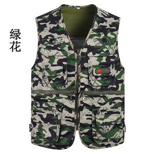 Nouveau design, <span class=keywords><strong>gilet</strong></span> de pêche d'été pour l'extérieur à bas prix, <span class=keywords><strong>gilet</strong></span> de journaliste de couleur personnalisée avec plusieurs poches - Product Image 4