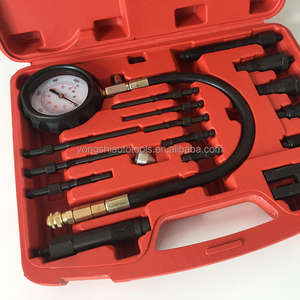 Fabriek Verkoop TU-15B Universele Diesel Cilinder Druk Test Kit Auto Motor Analyzer <span class=keywords><strong>Tester</strong></span> Gereedschapskit Met Allerlei Adapters - Product Image 5