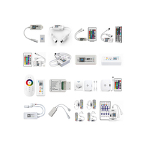 Contrôleur de bande LED WiFi RGB/RGBW adressable par télécommande RF IR, vente en gros à prix réduit, avec certification CE et garantie de 2 ans
