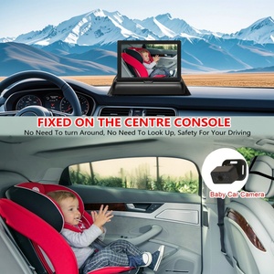2025 New Amazon Hot Bán 4.3inch HD Vision bé xe màn hình trở lại ghế máy ảnh cho trẻ sơ sinh - Product Image 4