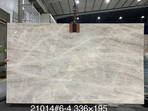 Lastra di quarzite Taj Mahal di lusso su misura controsoffitto isola Design moderno in marmo naturale lastra di pietra per Hotel Villa parete pavimento - Product Image 2