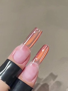 Vernis à ongles gel effet œil de chat, nouveau, tendance, <span class=keywords><strong>rose</strong></span> <span class=keywords><strong>flashy</strong></span>, fournitures pour ongles, été, transparent glacé, perles de verre couleur vin doux - Product Image 1