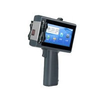 Imprimante jet d'encre industrielle portable multifonctionnelle pour codes QR et dates, pour cartons, bouteilles en plastique, feuilles métalliques