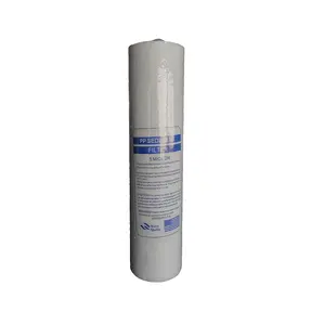 20 Inch Sediment Melt-Blown PP Filter Cartridge 5 Micron Water Filter Whole House Outdoor/Garage Systems Manual 75-100 GPD Flow