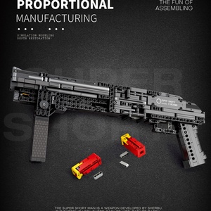 Reobrix 77002, Modelo de Pistola de Juguete, Réplica de la Pistola Desert Eagle, 882 Piezas, Bloques de Construcción, Juguetes de Construcción para Niños, Regalo de Navidad - Product Image 3