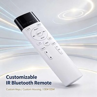 Pabrik OEM ODM JCXK Remote Control Home Theater 18 Tombol IR dengan Tombol Fungsi Kustom untuk Produsen Perangkat Audio
