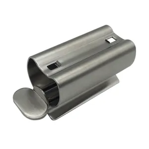 Edelstahl Zahnpasta Tube Squeezers Dispenser Metallrohr Roller Squeezer, Stand-up Zahnpasta Halter für Badezimmer