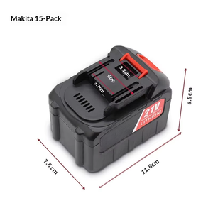 Batería de Litio de Grado Industrial de 21 V Compatible con Herramientas Eléctricas (Llave Inglesa/Amoladora/Taladro/Pistola de Lavado/Soplador) Zhejiang 1 Año de Garantía - Product Image 3
