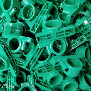 1002 <b>Nylon</b> Injection Molded Parts Plastic Bushings <b>Screw</b> Mount Customizable Color Hebei Origin - Product Image 1