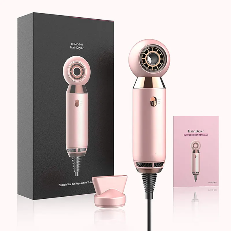 2020 Professional人間Hair Care Styling One Step Lovely DC Motor 800W Small Mini Powerful Travel Home Use Hair Dryer //