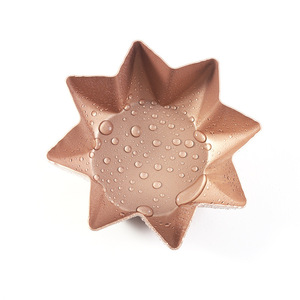 Carbon Steel Star Bread <b>Mold</b> Octagonal Non Stick Cake Pan Gold 2 Pieces - Product Image 4