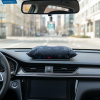 ODORKEY 1000g Déshumidificateur de voiture et d'intérieur réutilisable, écologique, non parfumé, grande capacité, avec indicateur en gel de silice transparent