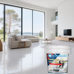 Vernice Epossidica Autolivellante a Base d'Acqua <span class=keywords><strong>con</strong></span> Effetto Marmo Decorativo e Sabbia Colorata, Vendita all'Ingrosso del Produttore - Product Image 4