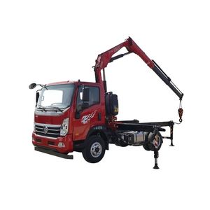 Camión Grúa Plegable Sinotruk 5t Euro 6 con Estabilizadores Hidráulicos, Vehículo Integrado de Transporte y Elevación de Fábrica - Product Image 1