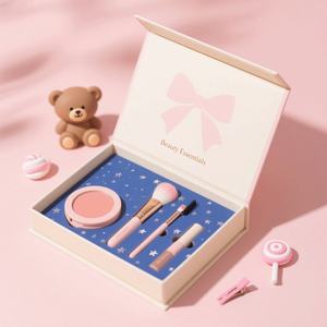 Caja de Papel para Cosméticos de Maquillaje de Belleza con Logotipo Personalizado, Nueva Llegada, Empaque de Lujo con Certificación FSC, Imán, Inserto de Eva para Brocha de Cejas - Product Image 2