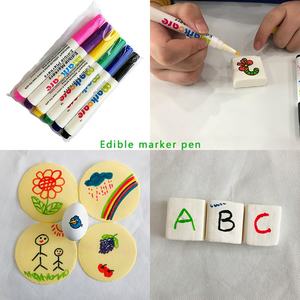 เครื่องหมายเกรดอาหารสำหรับการออกแบบการวาดภาพหรือการเขียนข้อความส่วนบุคคลบนไอซิ่งช็อคโกแลตและขนมหวาน - Product Image 2