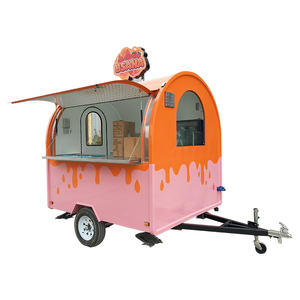 Beau logo Design <span class=keywords><strong>Food</strong></span> Trailer Équipement personnalisé construit en usine pour installer le chariot de nourriture de qualité aux normes américaines et européennes - Product Image 1