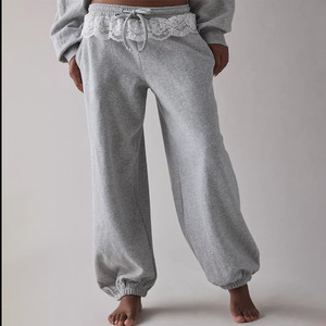 Conjunto Deportivo Holgado de Color Sólido, Sudadera con Capucha y Pantalones Deportivos de Dos Piezas, Conjunto de Sudadera con Capucha y Pantalones Deportivos Gruesos - Product Image 3