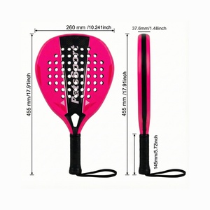 Raqueta de Pádel Profesional 2026, Nuevo Modelo, Sistema Antivibración, Ligera, Duradera, 100% Carbono Grafito, Núcleo de Espuma EVA, Diamante - Product Image 2