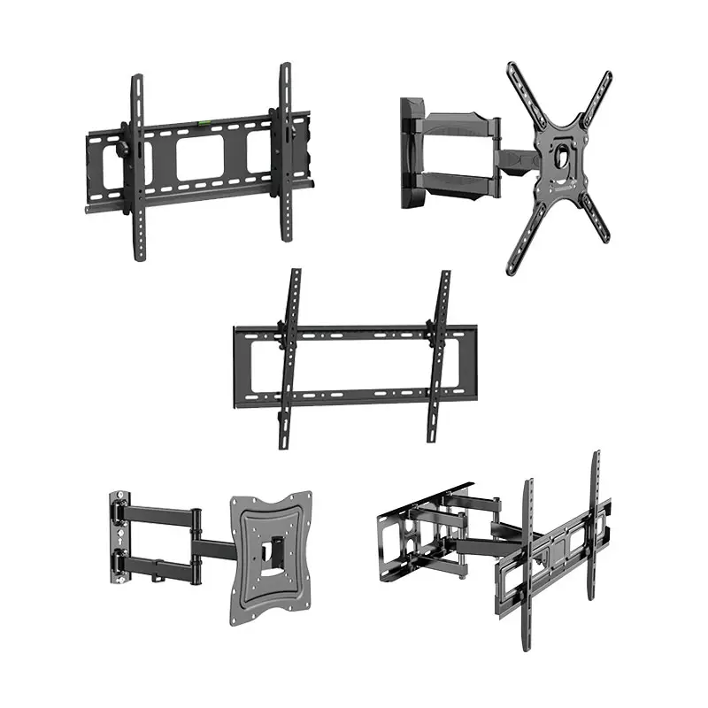 600*400 Bảo Đảm VESA Điều Chỉnh Chiều Cao Núi Cho 32 ''-65'' Trượt Suporte Para TV Núi Nghiêng TV Wall Mount Bracket