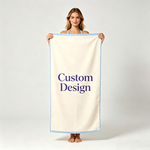 Wholesale Vivid Custom Printed Quick Dry Soft <b>Microfiber</b> Swim <b>Towel</b> for Summer <b>Beach</b> Vacation - Product Image 1