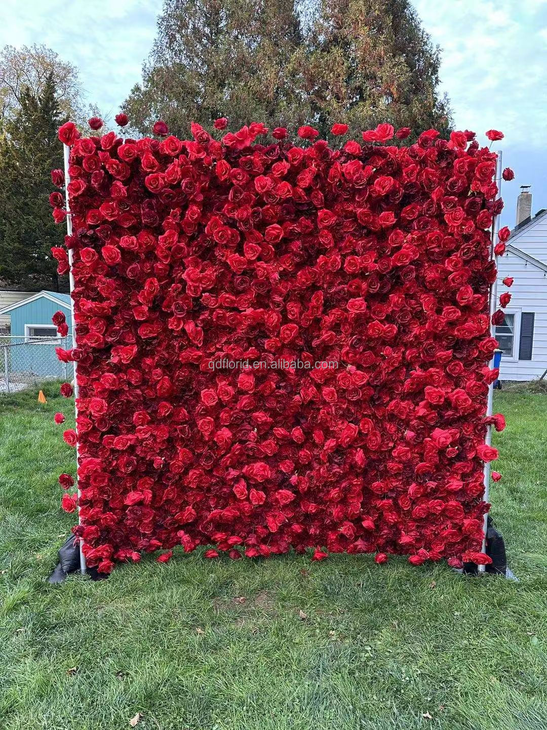 mur de fleurs 2