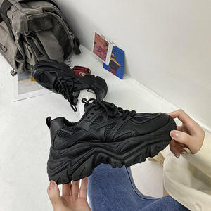 Zapatos de Plataforma Estilo Daddy para Mujer, Primavera-Otoño 2026, con Plataforma, Blancos, Casuales, Deportivos, para Caminar - Product Image 2