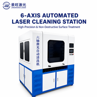 Machine de nettoyage laser robotisée à six axes intégrée pour la ligne de production d'appareils électroménagers, réduisant de 80 % les déchets chimiques