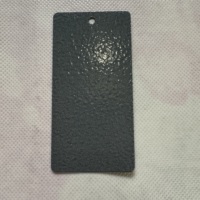 Peinture en poudre électrostatique antistatique gris signalisation routière haute texture martelée