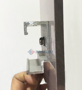 Profilé en T en aluminium, support en L utilisé <span class=keywords><strong>pour</strong></span> fixer le mur extérieur <span class=keywords><strong>pour</strong></span> les systèmes <span class=keywords><strong>de</strong></span> revêtement <span class=keywords><strong>de</strong></span> façade en carrelage céramique et en pierre - Product Image 6