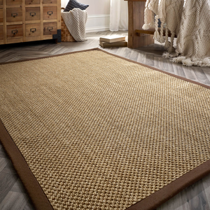 Tapis en Sisal à Moquette Largeur Intégrale, Mélange de Fibres Naturelles et de Laine, Couleurs Personnalisées, Vente Chaude, Fabrication ODM, Vente en Gros - Product Image 4