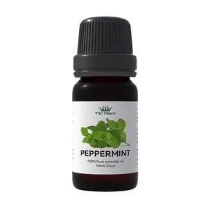 100% Pure Natural 10ml 30ml 50ml Organic Essential Oil Peppermint Oil for Hair Care Skin Care Repellent