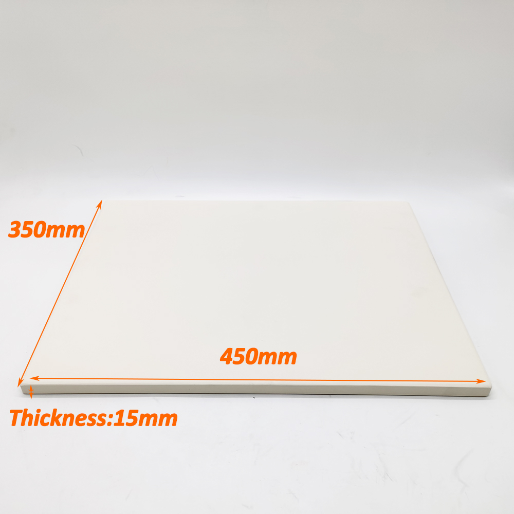 Большая керамическая доска Для Выпечки Пиццы 45x35x1,5 см, прямоугольный кордиеритовый камень, инструменты для пиццы, газовый гриль для духовки