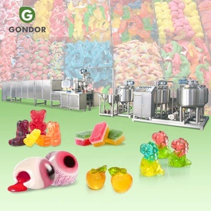 Machine à fabriquer des bonbons gommeux doux et durs en forme spéciale de sucre Sucette <span class=keywords><strong>Cristal</strong></span> 200.00-1000.00 Fudge Pour Line - Product Image 1