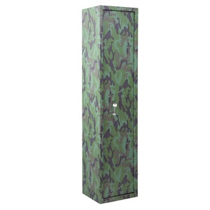 Whole <strong>Sale</strong> Military Color Lock Metal Customized <strong>Gun</strong> Safe <strong>Cabinet</strong> with Ammo Box - Product Image 1
